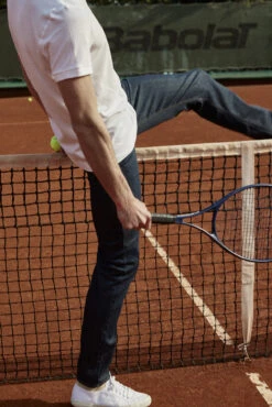 Jean Ajusté Leo Denim Brut