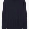 Pull Col Rond Regular Fit En Laine | Bleu -BALIBARIS Boutique 3819077