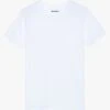 Tee-shirt Col Rond Regular Fit En Coton Biologique | Blanc 1 Tee-shirt Col Rond Regular Fit En Coton Biologique | Blanc -BALIBARIS Boutique 3819079