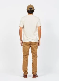 Tee-shirt Col Rond Regular Fit En Coton Biologique Mélangé | Beige 15 Tee-shirt Col Rond Regular Fit En Coton Biologique Mélangé | Beige -BALIBARIS Boutique 3839127