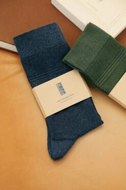 Chaussettes Bobby Khaki -BALIBARIS Boutique 393A0713