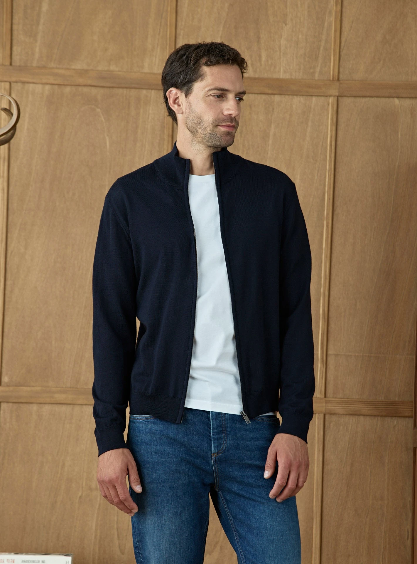 Cardigan Scott Marine 3 Cardigan Scott Marine