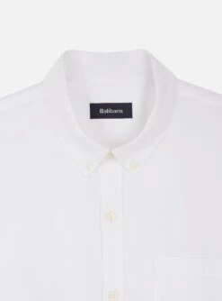 Chemise Tribeca Blanc -BALIBARIS Boutique CHE0415TRIBECAWHITE F2
