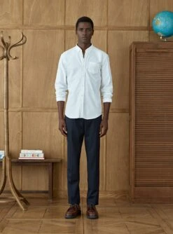 Chemise Tribeca Blanc -BALIBARIS Boutique CHE0415TRIBECAWHITE M1