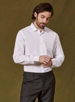 Chemise Jay Blanc Popeline
