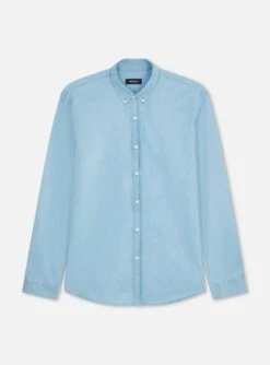 Chemise College Denim -BALIBARIS Boutique CHE0998COLLEGEDARKNAVY F1