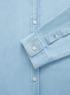 Chemise College Denim -BALIBARIS Boutique CHE0998COLLEGEDARKNAVY F3