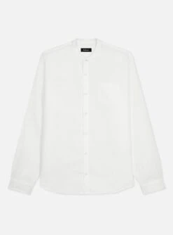 Chemise En Lin Willis Blanc -BALIBARIS Boutique CHE1547WILLISWHITE F1