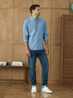 Chemise Soho Chambray -BALIBARIS Boutique CHE1628SOHOCHAMBRAY M1