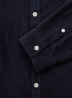 Chemise Tribeca En Velours Navy 15 Chemise Tribeca En Velours Navy -BALIBARIS Boutique CHE1629TRIBECANAVY F3