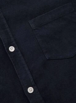 Chemise Tribeca En Velours Navy 16 Chemise Tribeca En Velours Navy -BALIBARIS Boutique CHE1629TRIBECANAVY P5