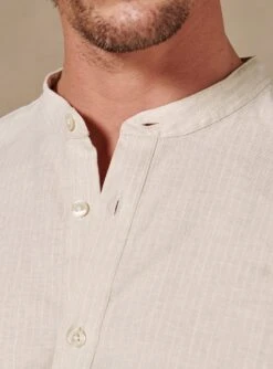 Chemise Brooklyn Chamois -BALIBARIS Boutique CHE1943BROOKLYNCHAMOIS M4