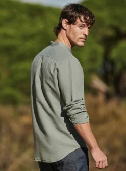 Chemise En Lin Willis Menthe -BALIBARIS Boutique CHE1945WILLISMENTHE ECOM M2