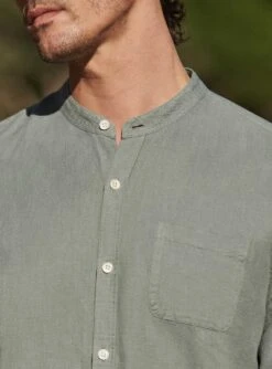Chemise En Lin Willis Menthe