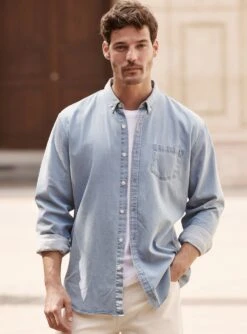 Chemise Tribeca Bleached -BALIBARIS Boutique CHE1948TRIBECABLEACHED M1