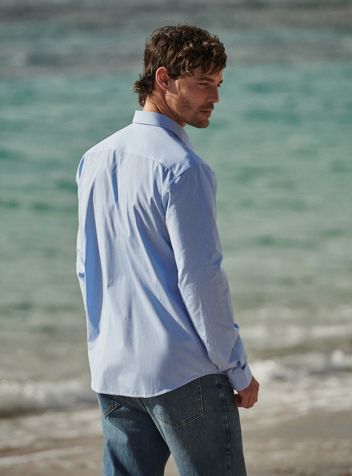 Chemise Jake Blue White 4 Chemise Jake Blue White – Image 2