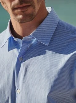 Chemise Jake Blue White 7 Chemise Jake Blue White -BALIBARIS Boutique CHE1951JAKEBLUEWHITE ECOM M3