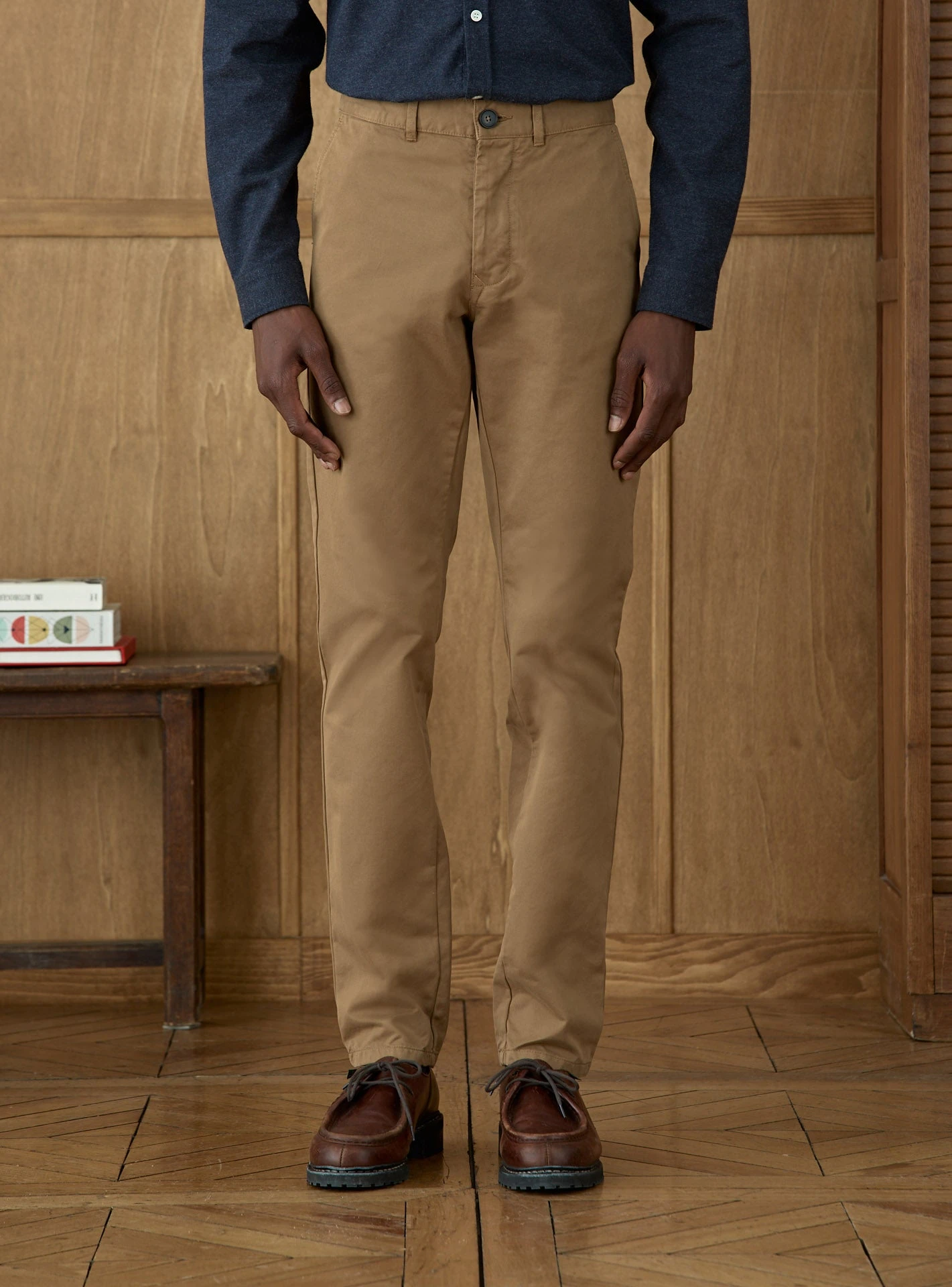 Chino Ajusté Charles Marron Cinnamon 3 Chino Ajusté Charles Marron Cinnamon