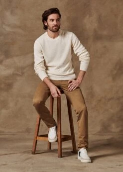 Chino Ajusté Charles Sienna Beige -BALIBARIS Boutique CHN1909CHARLESSIENNABEIGE M2