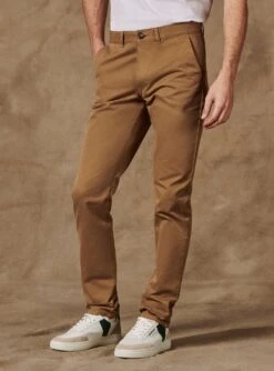 Chino Ajusté Charles Sienna Beige -BALIBARIS Boutique CHN1909CHARLESSIENNABEIGE M4