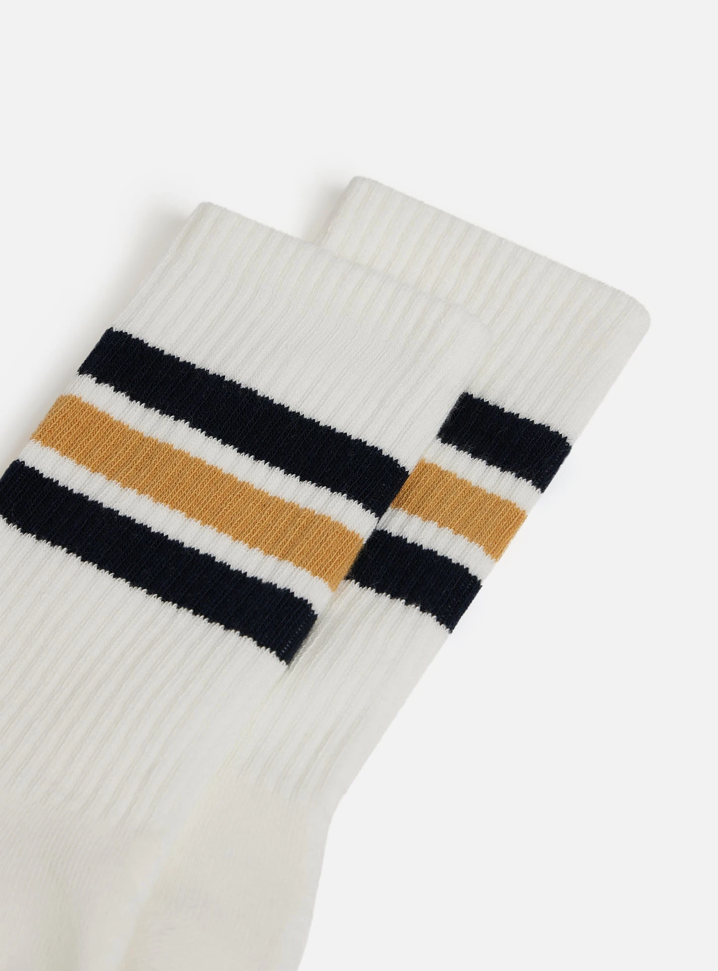 Chaussettes Buddy Blanc Jaune 4 Chaussettes Buddy Blanc Jaune – Image 2