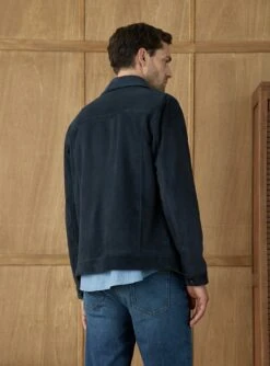 Cuir Simon Dark Navy -BALIBARIS Boutique CUI1839SIMONDARKNAVY M4