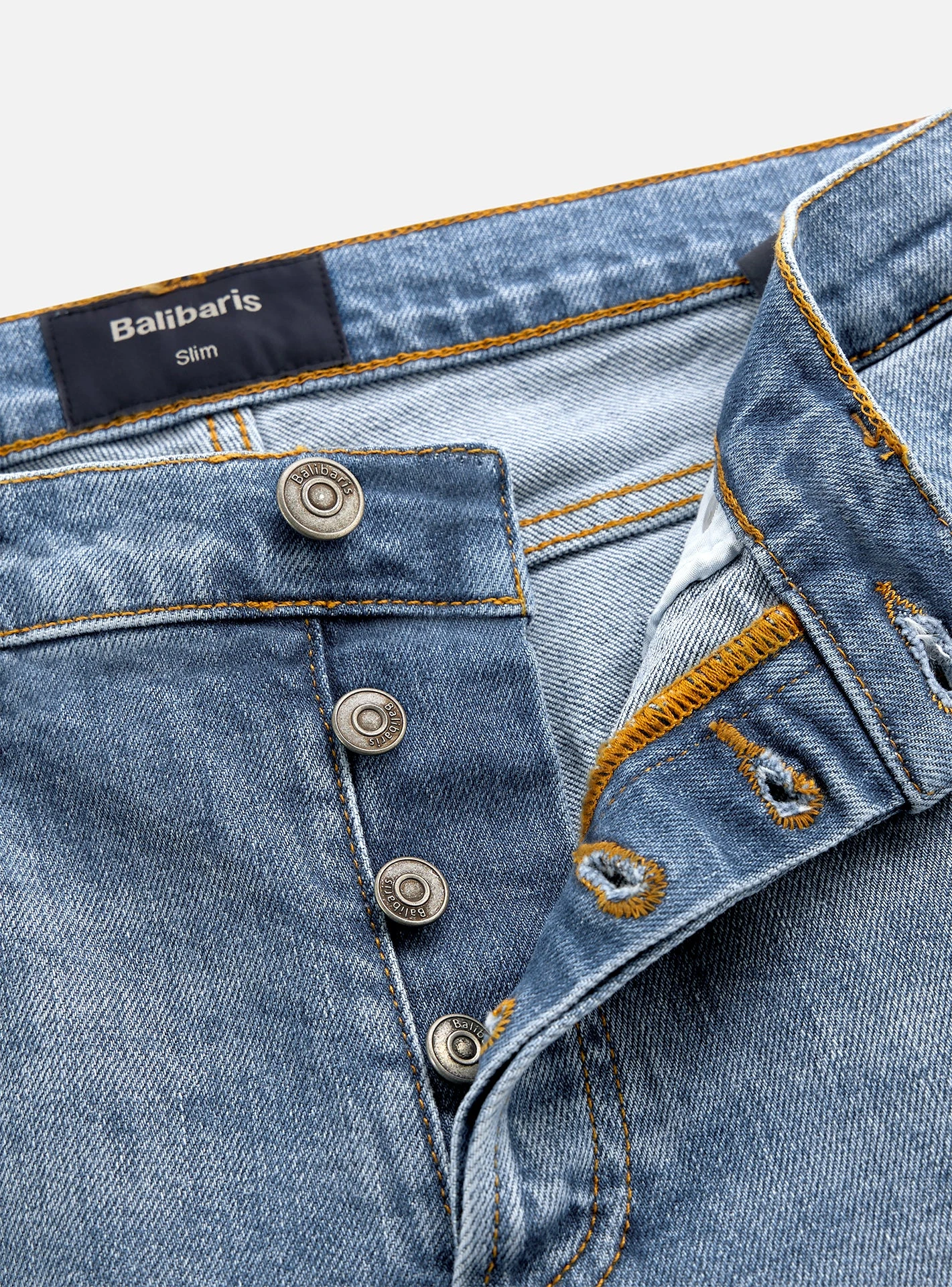 Jean Slim New Mick Bleached 4 Jean Slim New Mick Bleached – Image 2