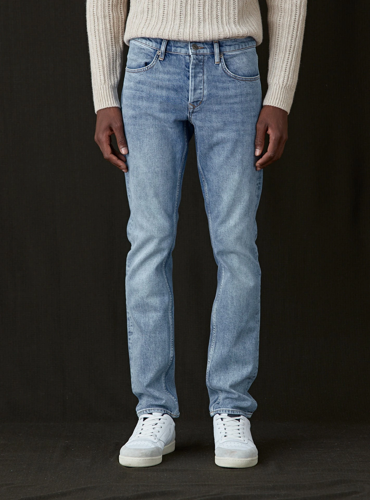 Jean Slim New Mick Bleached 3 Jean Slim New Mick Bleached