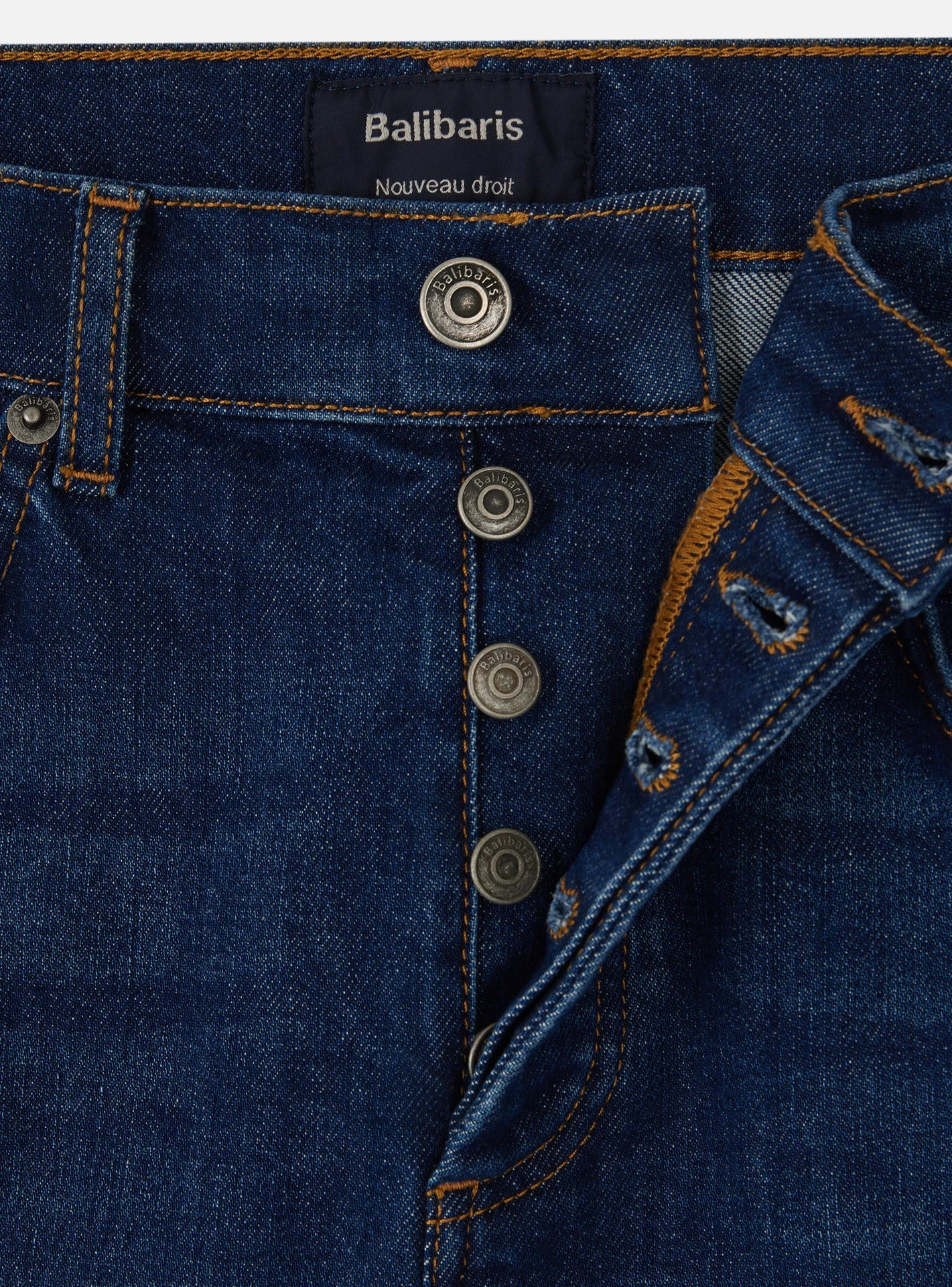 Jean Droit Joe Blue Stone 4 Jean Droit Joe Blue Stone – Image 2