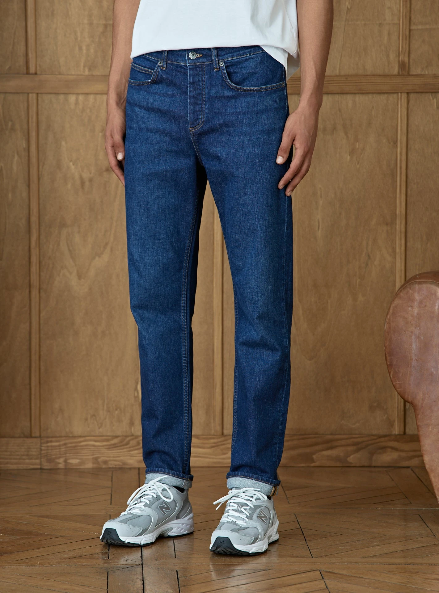 Jean Droit Joe Blue Stone 3 Jean Droit Joe Blue Stone