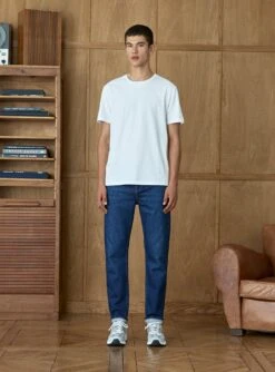 Jean Droit Joe Blue Stone 13 Jean Droit Joe Blue Stone -BALIBARIS Boutique JEA1814JOEBLUESTONE M2