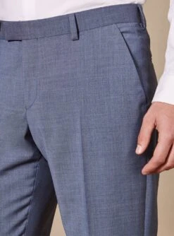 Pantalon De Costume En Laine Jones Celeste -BALIBARIS Boutique PAC1905JONESCELESTE M