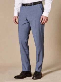 Pantalon De Costume En Laine Jones Celeste -BALIBARIS Boutique PAC1905JONESCELESTE M1 1