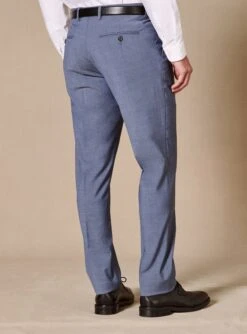Pantalon De Costume En Laine Jones Celeste -BALIBARIS Boutique PAC1905JONESCELESTE M2 1