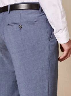Pantalon De Costume En Laine Jones Celeste -BALIBARIS Boutique PAC1905JONESCELESTE M3 3