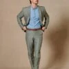 Pantalon De Costume Gekko Amande -BALIBARIS Boutique PAC1915GEKKOAMANDE M5