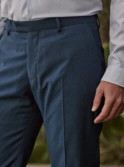 Pantalon De Costume En Laine Gekko Cobalt -BALIBARIS Boutique PAC1919GEKKOCOBALT ECOM M3