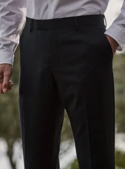 Pantalon De Costume En Laine Gekko Navy -BALIBARIS Boutique PAC1921GEKKONAVY ECOM M3