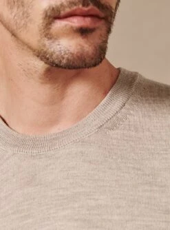 Pull Noliti Chamois -BALIBARIS Boutique PUL1900NOLITICHAMOIS M3