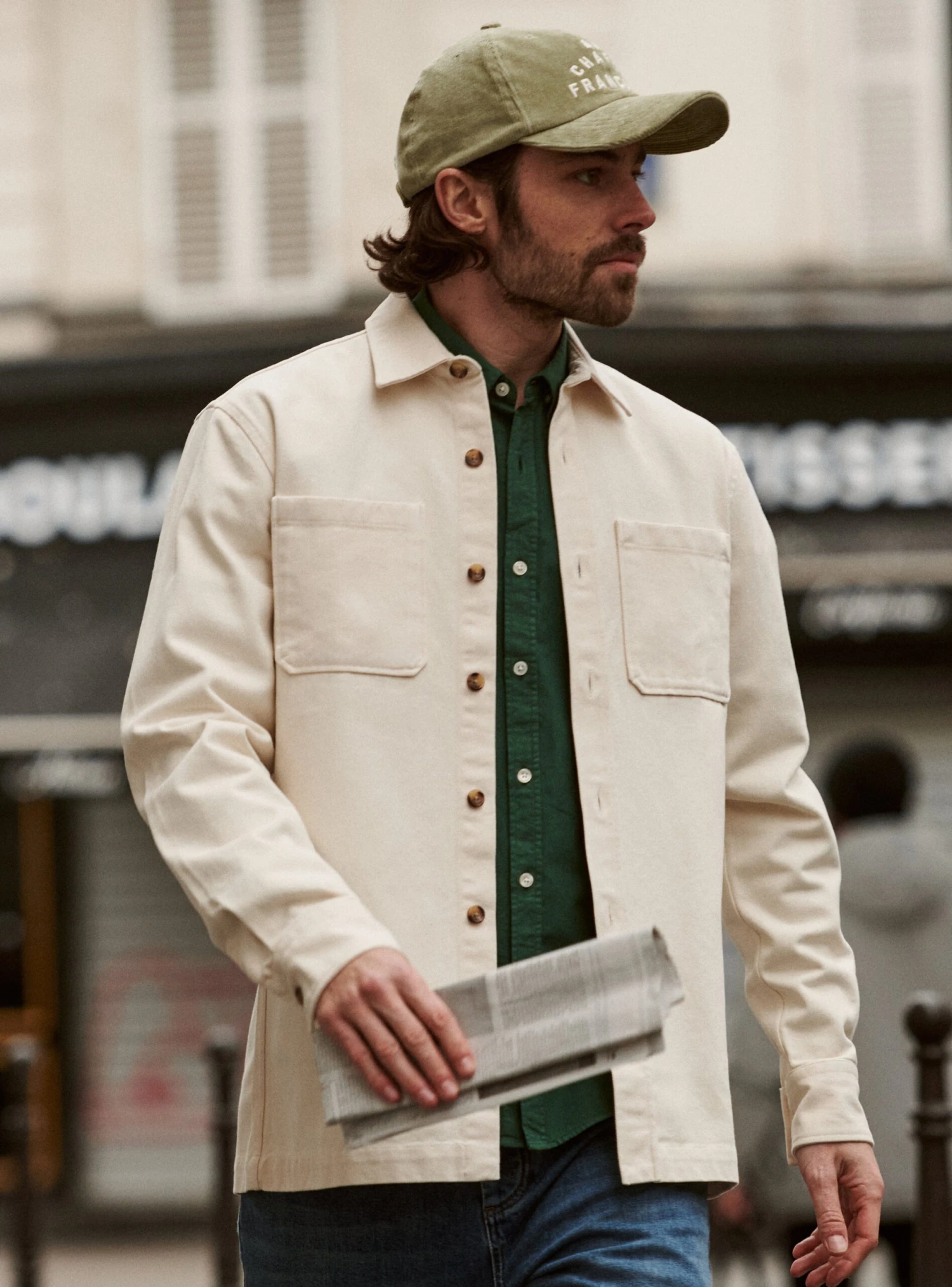 Surchemise John Ecru 4 Surchemise John Ecru – Image 2