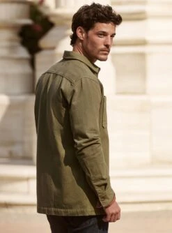 Surchemise John Tilleul -BALIBARIS Boutique SUR1906JOHNTILLEUL M2