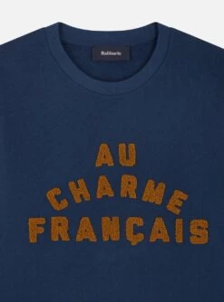 Sweat Legend Dusky Navy -BALIBARIS Boutique SWE1805LEGENDDUSKYNAVYWALNUT F2