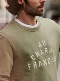 Sweat Legend Amande Ecru -BALIBARIS Boutique SWE1900LEGENDAMANDEECRU M3