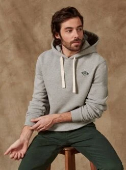 Sweat Freeman Mixed Grey -BALIBARIS Boutique SWE1901FREEMANMIXEDGREY M3