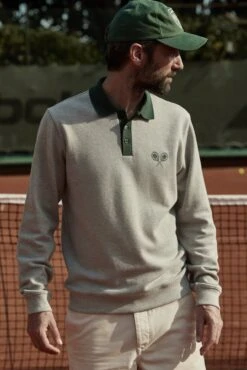 Sweat Murray Mixed Grey Meleze -BALIBARIS Boutique SWE1924MURRAYMIXEDGREY MELEZE2