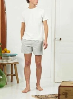 Maillot De Bain Nery Rayé Matcha 10 Maillot De Bain Nery Rayé Matcha -BALIBARIS Boutique SWM1501NERYMATCHA M1