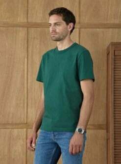 T-shirt Basile Off Green -BALIBARIS Boutique TSH1800BASILEOFFGREEN M2