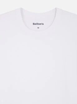 T-shirt Basile White 10 T-shirt Basile White -BALIBARIS Boutique TSH1800BASILEWHITE F2