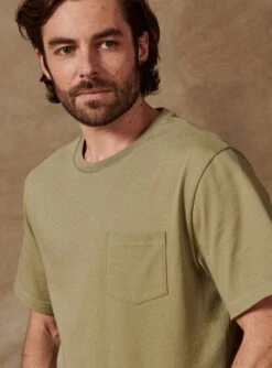 T-Shirt Mitch Amande -BALIBARIS Boutique TSH1905MITCHAMANDE M3