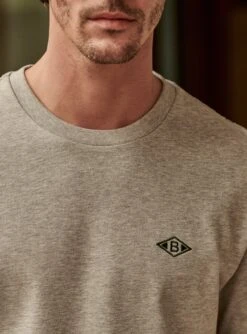 T-Shirt Stanford Mixed Grey Meleze 7 T-Shirt Stanford Mixed Grey Meleze -BALIBARIS Boutique TSH1909STANFORDMIXEDGREY ECOM M3